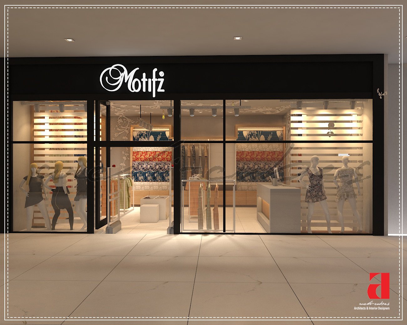 Motifz Store In Mall Of Defence Interior Design