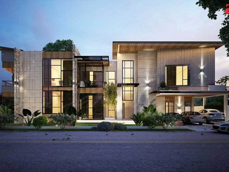 Asma Zafar's Modern Residence Archi Cubes Architects