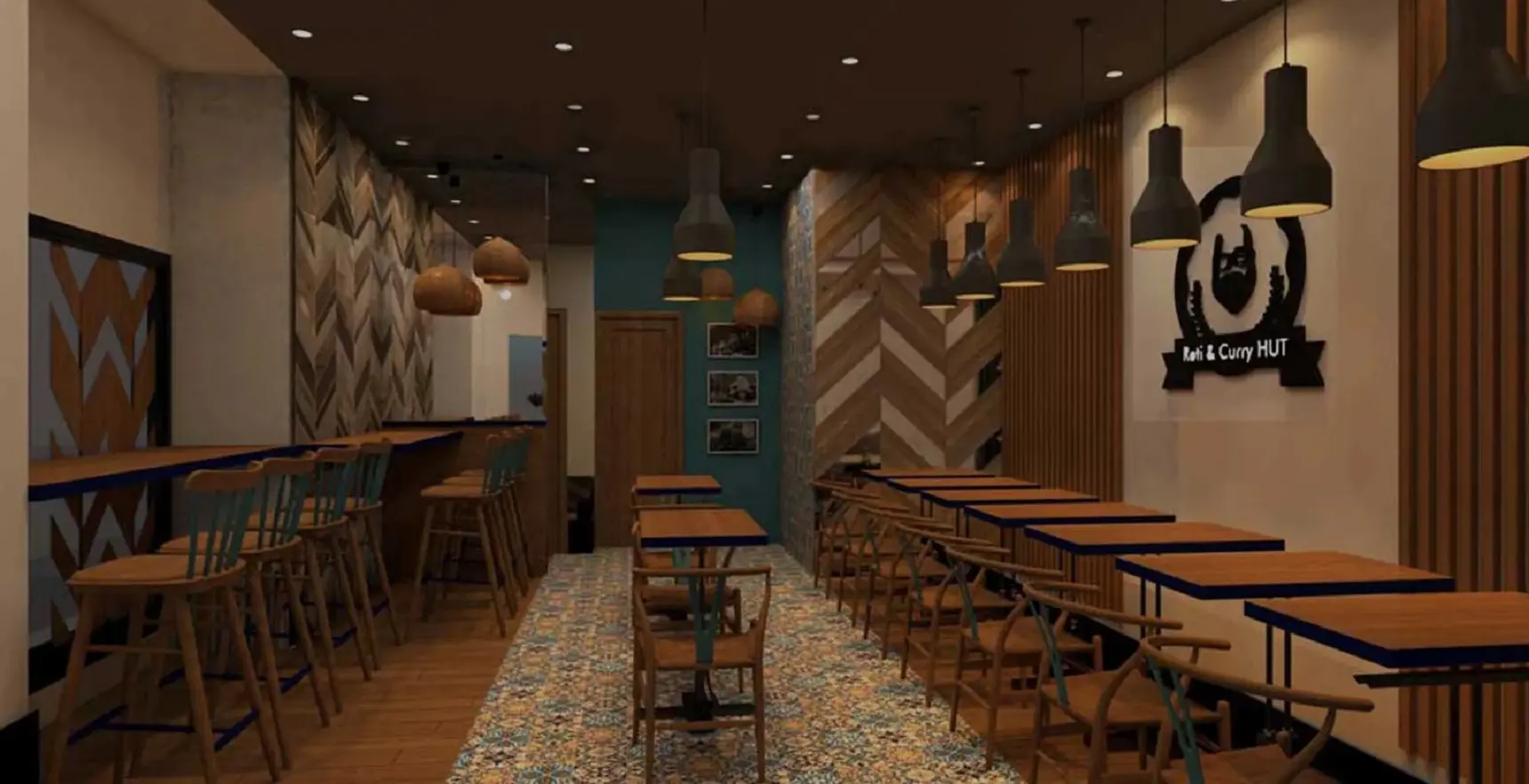 Best Interior designers in Lahore | Archi Cubes - Roti & Curry in London, UK