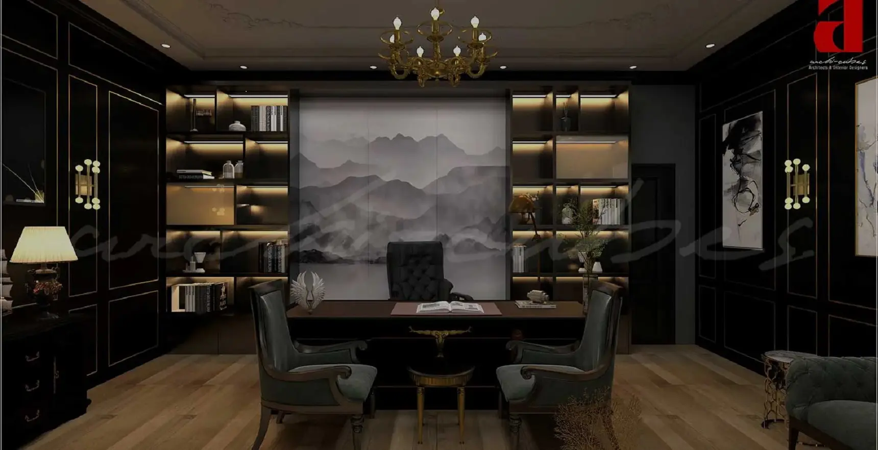 Best Interior designers in Lahore | Archi Cubes - CEO Office Xinhua Mall Lahore