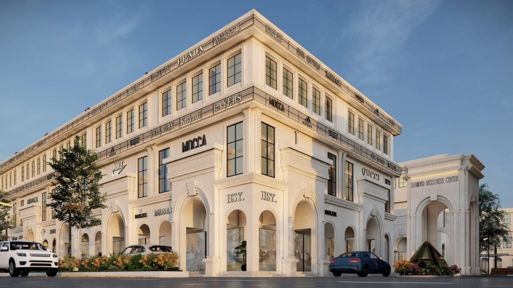 Best Architects in Lahore | Archi-Cubes Work - Diamond Hub Commercial Design