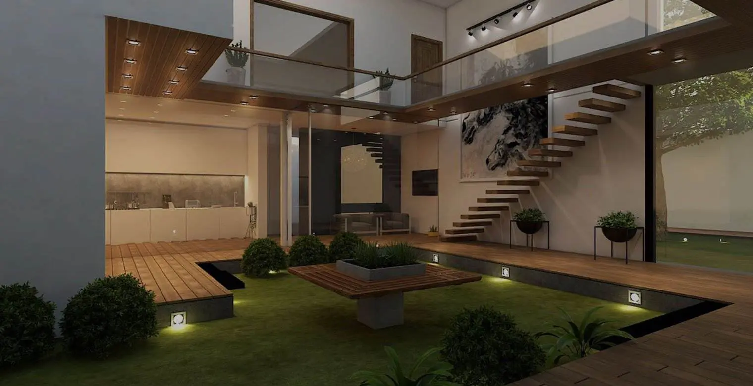 Mr. Ali DHA House designed by Archi Cubes