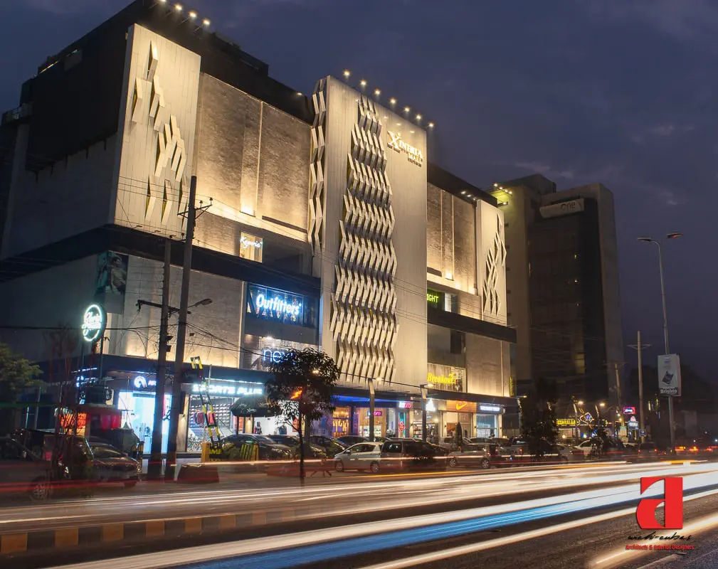 Famous Architect in Lahore | Archi Cubes -Xinhua Mall Commercial - Exterior
