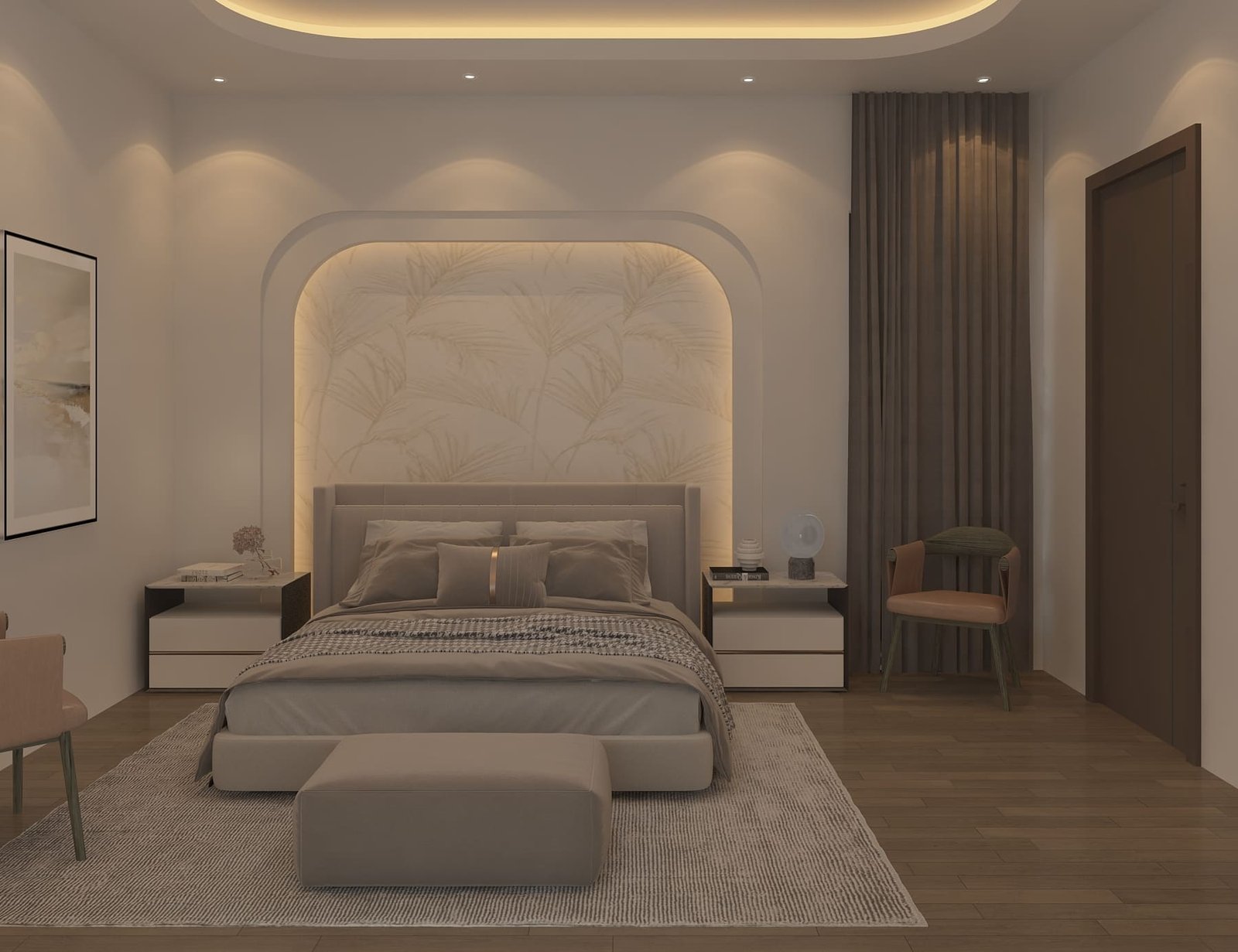 Best Architect designer in Lahore - Archi Cubes - Mr. Muzammil House Interior Design in Bahria Town Lahore