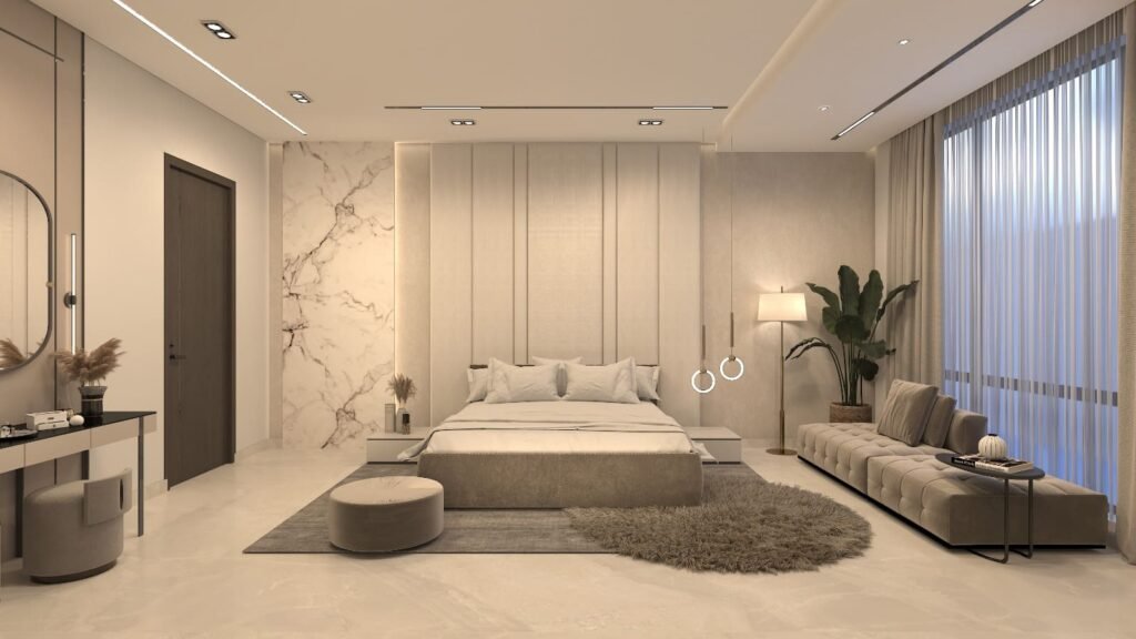 Best Architect designer in Lahore - Archi Cubes - Mr. Muzammil House Interior Design in Bahria Town Lahore