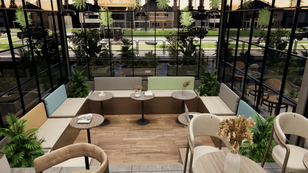 Best Architects in Lahore - CSD Cafe Architecture Interior Design by Archi Cubes