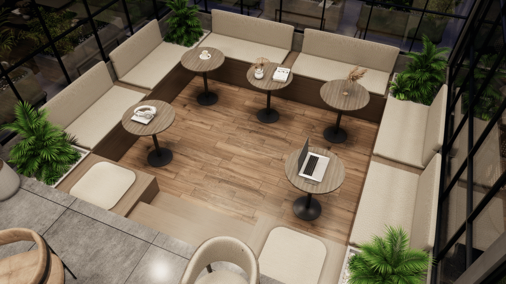 Best Architects in Lahore - CSD Cafe Architecture Interior Design by Archi Cubes