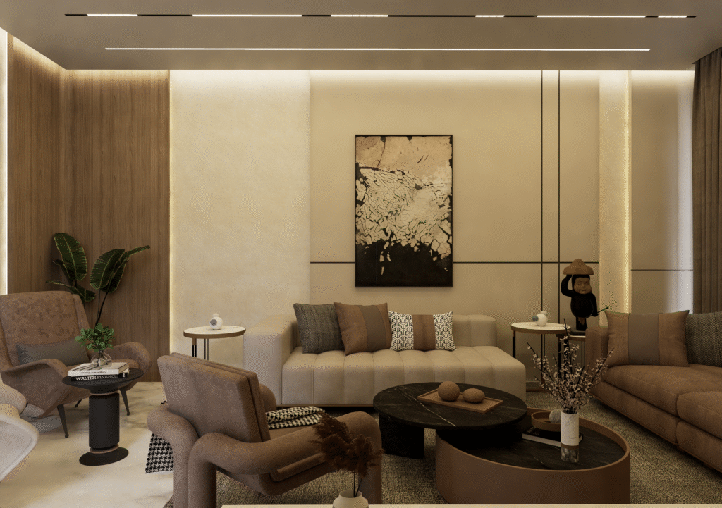 Best Architects in Lahore - Mr. Wali Residential Interior Design by Archi Cubes
