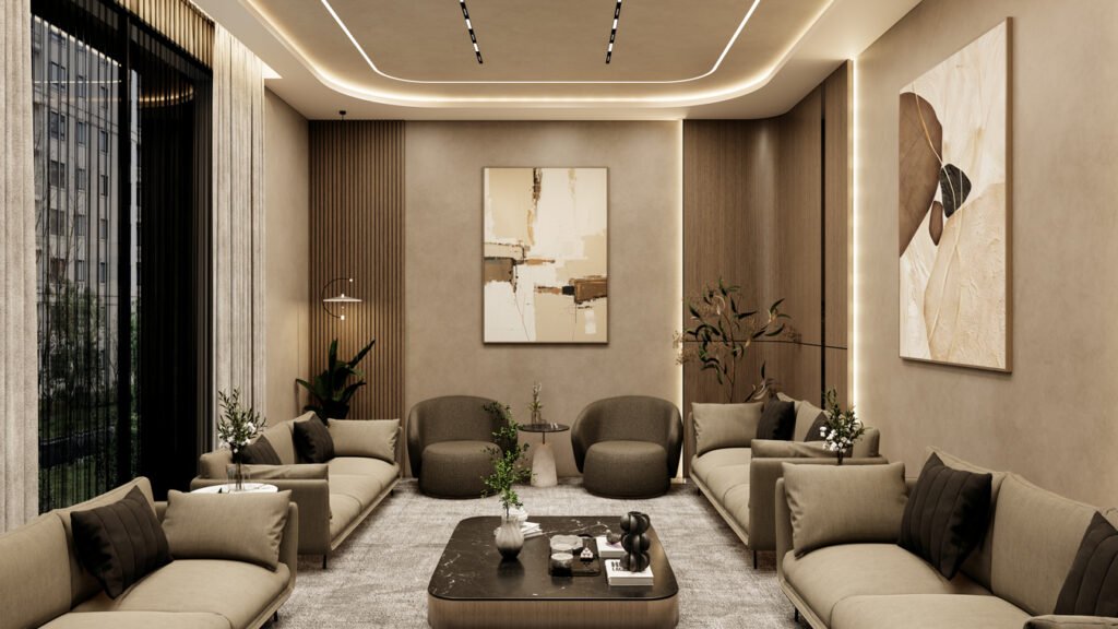 Best Architects in Lahore - Mr. Naeem Residential Interior Design by Archi Cubes
