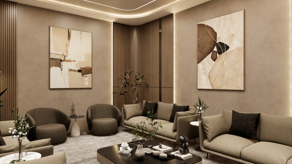 Best Architects in Lahore - Mr. Naeem Residential Interior Design by Archi Cubes