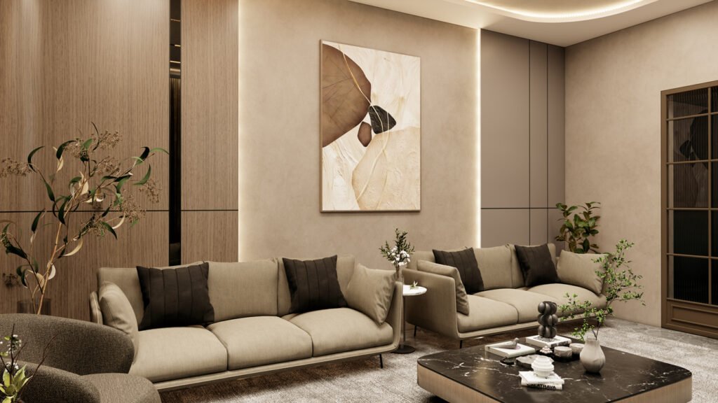 Best Architects in Lahore - Mr. Naeem Residential Interior Design by Archi Cubes