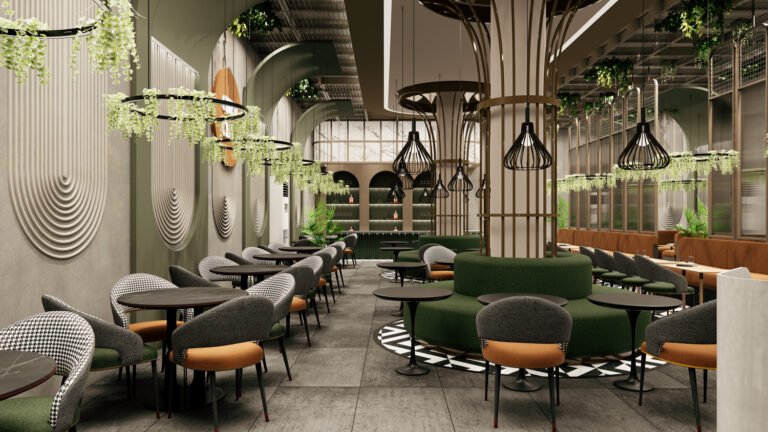 Fast Food Cafe (Pasrur) - Interior Design by Archi Cubes Best Architects in Lahore
