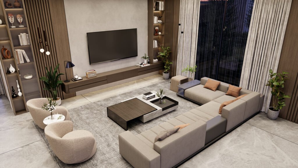 Mr. Shahid Gulzar House Interior Design by Archi Cubes Best Architects in Lahore