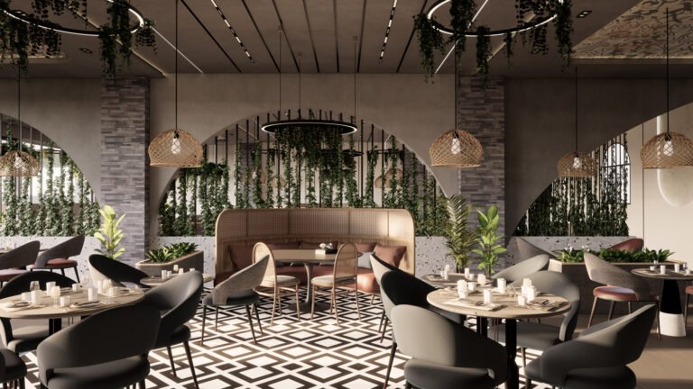 Best Architects in Lahore - Dhudyal Restaurants Interior Design by Archi Cubes