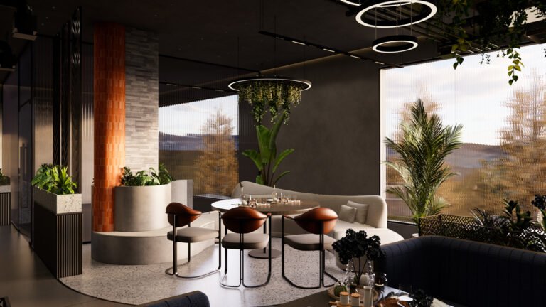 Best Architects in Lahore - Dina Restaurants Interior Design by Archi Cubes