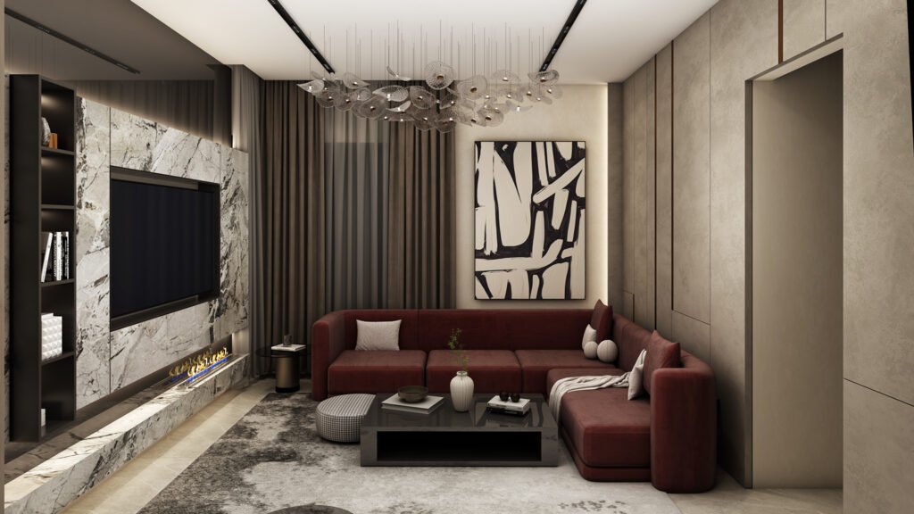 Mr. Khawar House Interior Design by Archi Cubes Best Architects in Lahore