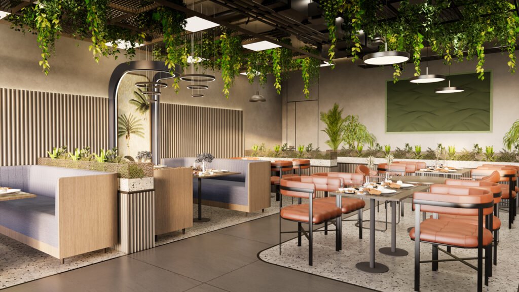 Best Architects in Lahore - Dina Restaurants Interior Design by Archi Cubes