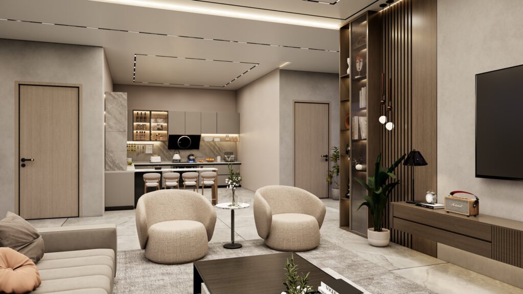 Mr. Shahid Gulzar House Interior Design by Archi Cubes Best Architects in Lahore