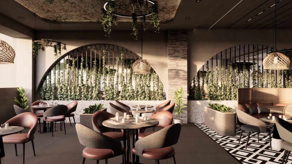 Best Architects in Lahore - Dhudyal Restaurants Interior Design by Archi Cubes