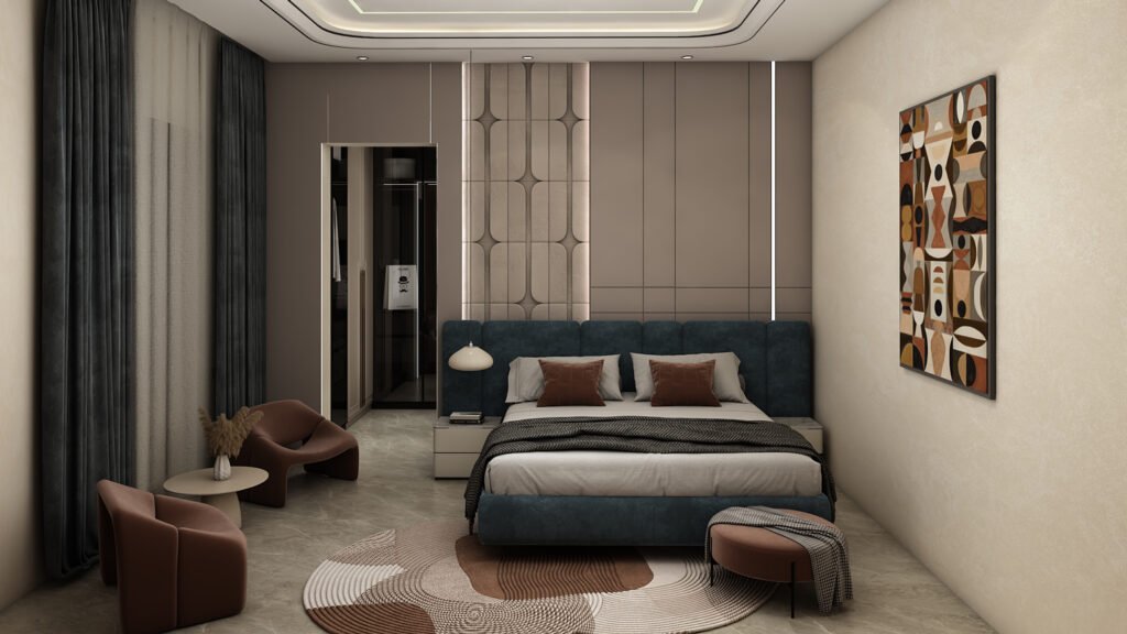 Mr. Khawar House Interior Design by Archi Cubes Best Architects in Lahore