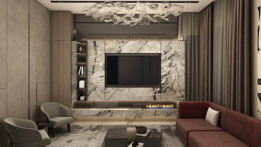 Mr. Khawar House Interior Design by Archi Cubes Best Architects in Lahore