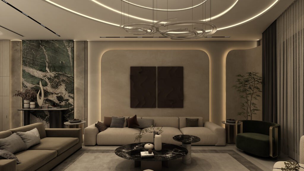 Mr. Khawar House Interior Design by Archi Cubes Best Architects in Lahore