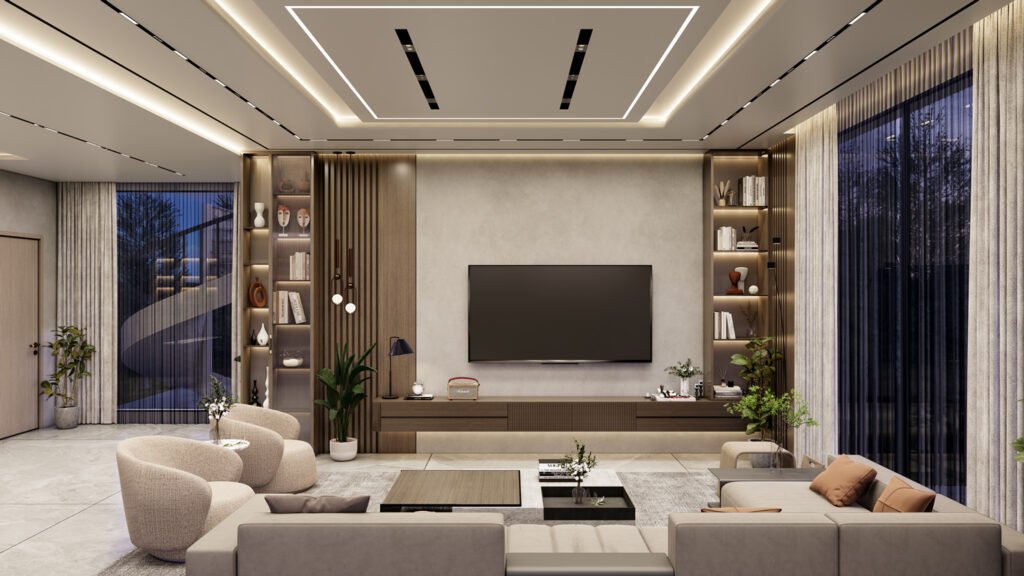 Mr. Shahid Gulzar House Interior Design by Archi Cubes Best Architects in Lahore