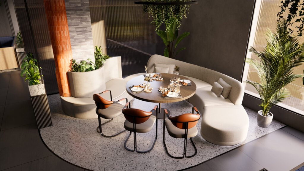 Best Architects in Lahore - Dina Restaurants Interior Design by Archi Cubes