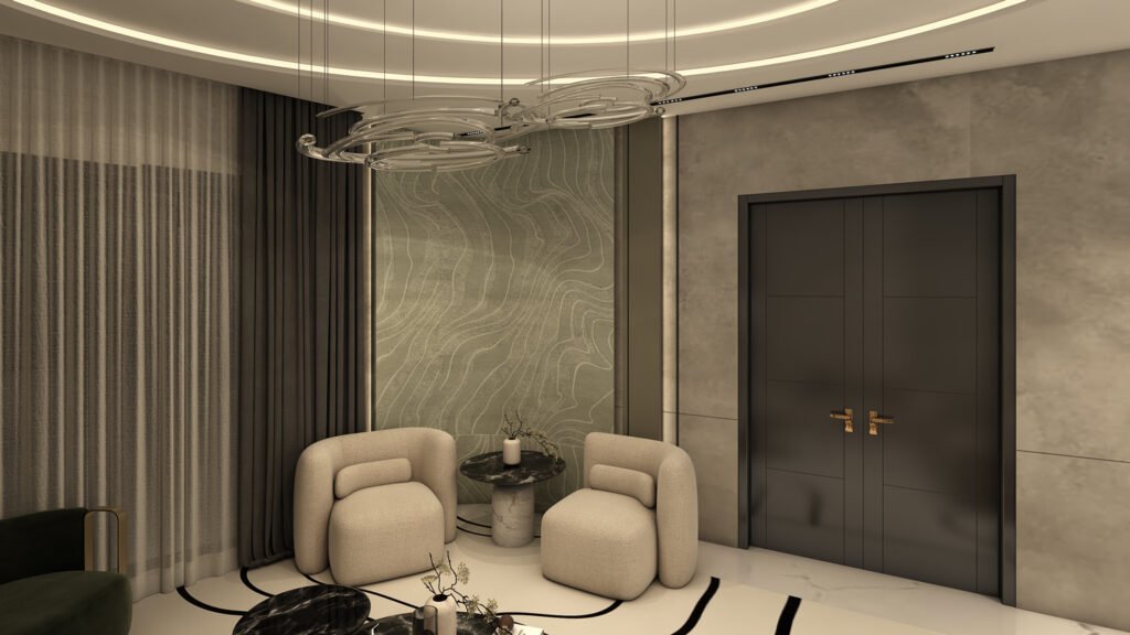 Mr. Khawar House Interior Design by Archi Cubes Best Architects in Lahore