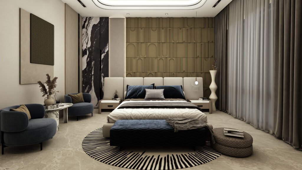 Mr. Khawar House Interior Design by Archi Cubes Best Architects in Lahore