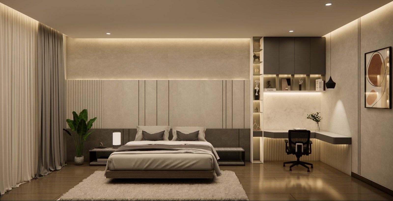 Mr. Nauman House Interior Design by Archi Cubes Best Architects in Lahore