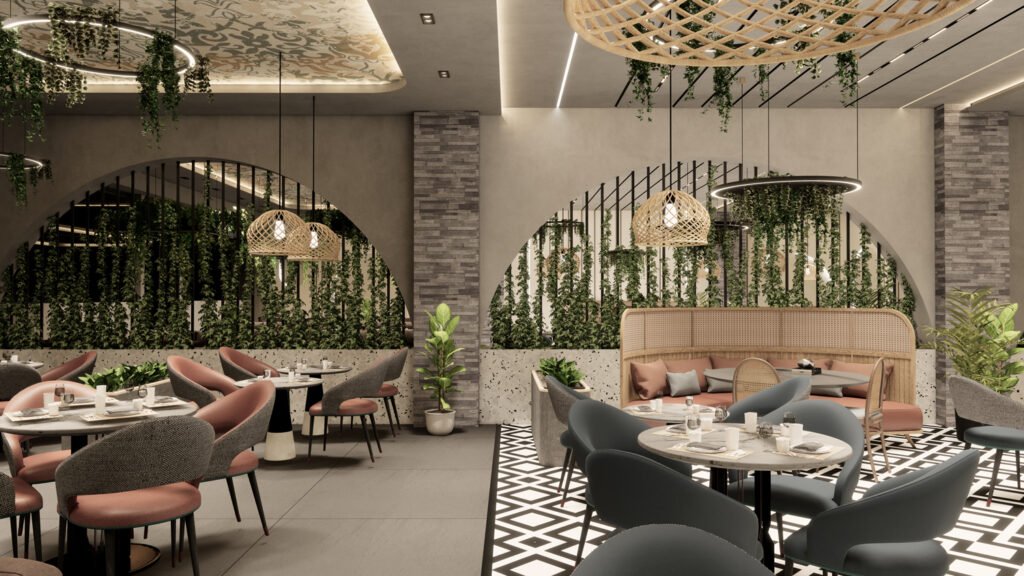Best Architects in Lahore - Dhudyal Restaurants Interior Design by Archi Cubes