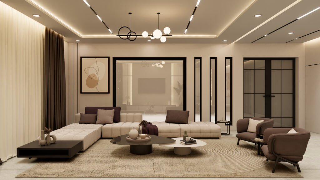 Mr. Shahid Gulzar House Interior Design by Archi Cubes Best Architects in Lahore