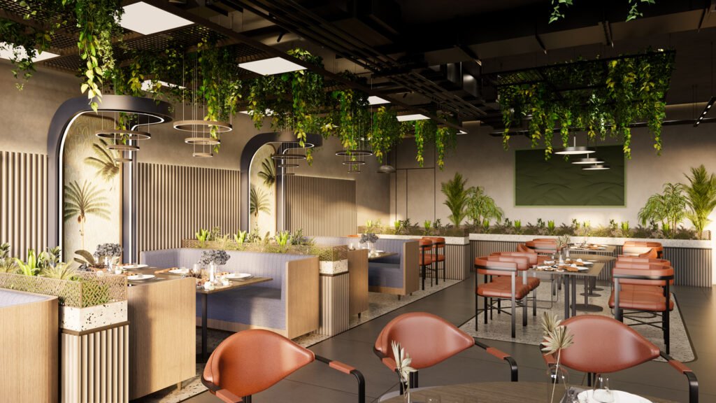 Best Architects in Lahore - Dina Restaurants Interior Design by Archi Cubes