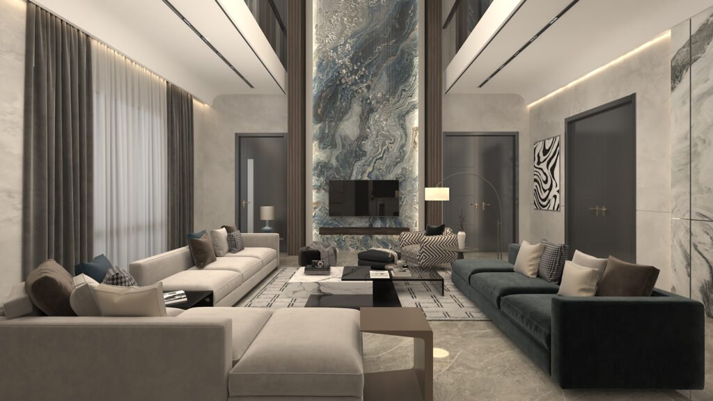 Mr. Khawar House Interior Design by Archi Cubes Best Architects in Lahore