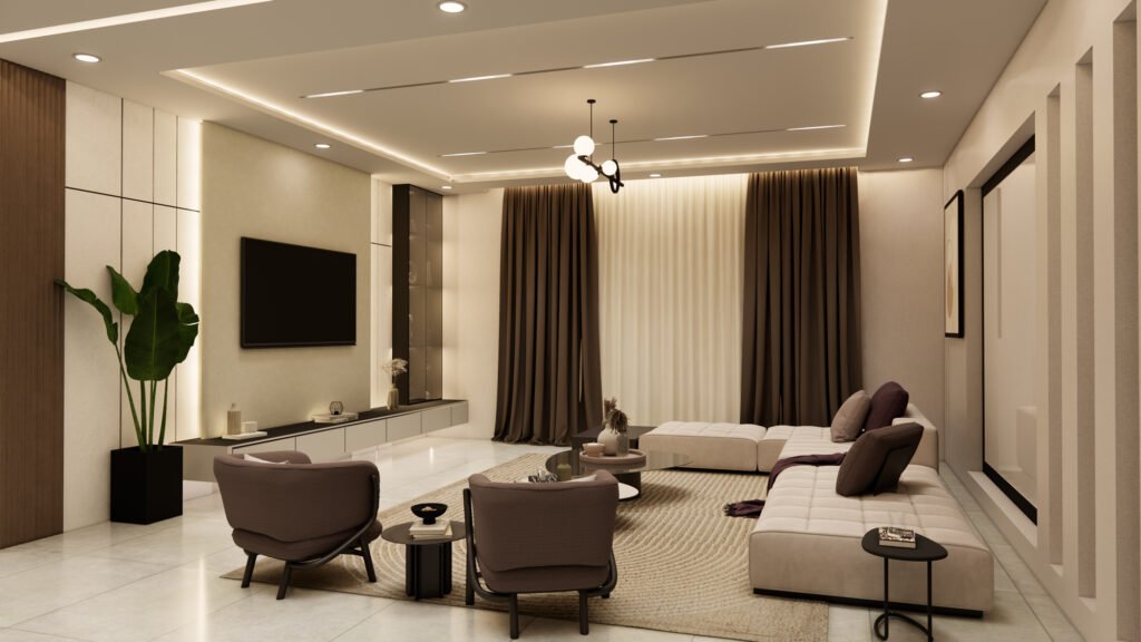 Mr. Shahid Gulzar House Interior Design by Archi Cubes Best Architects in Lahore