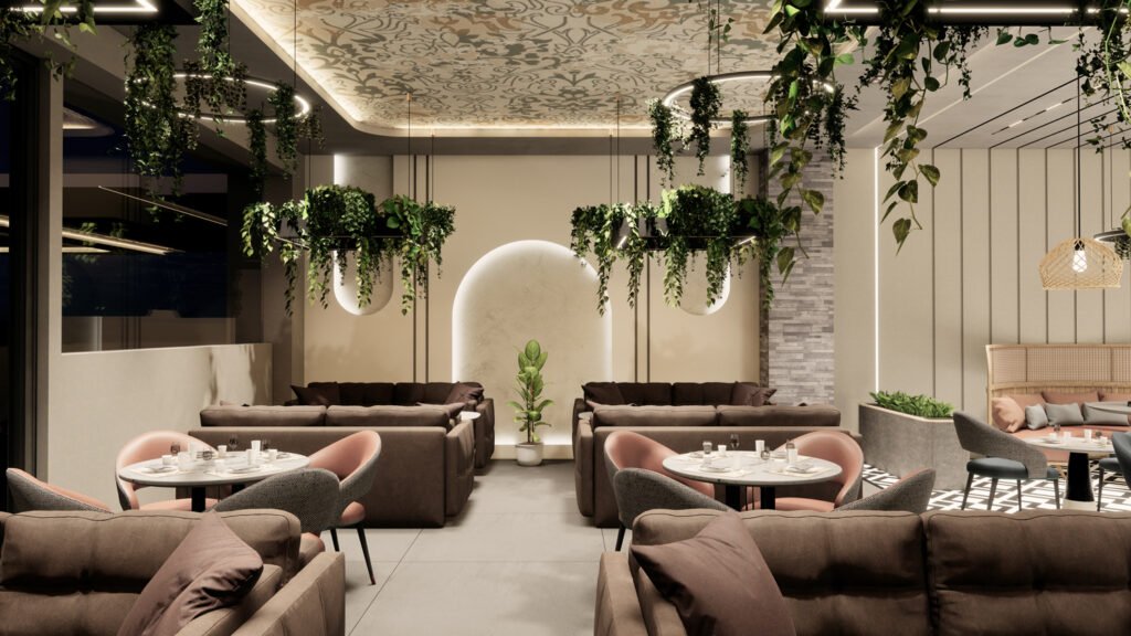 Best Architects in Lahore - Dhudyal Restaurants Interior Design by Archi Cubes
