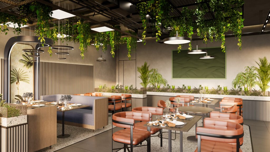 Best Architects in Lahore - Dina Restaurants Interior Design by Archi Cubes