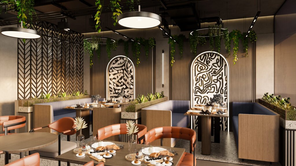 Best Architects in Lahore - Dina Restaurants Interior Design by Archi Cubes