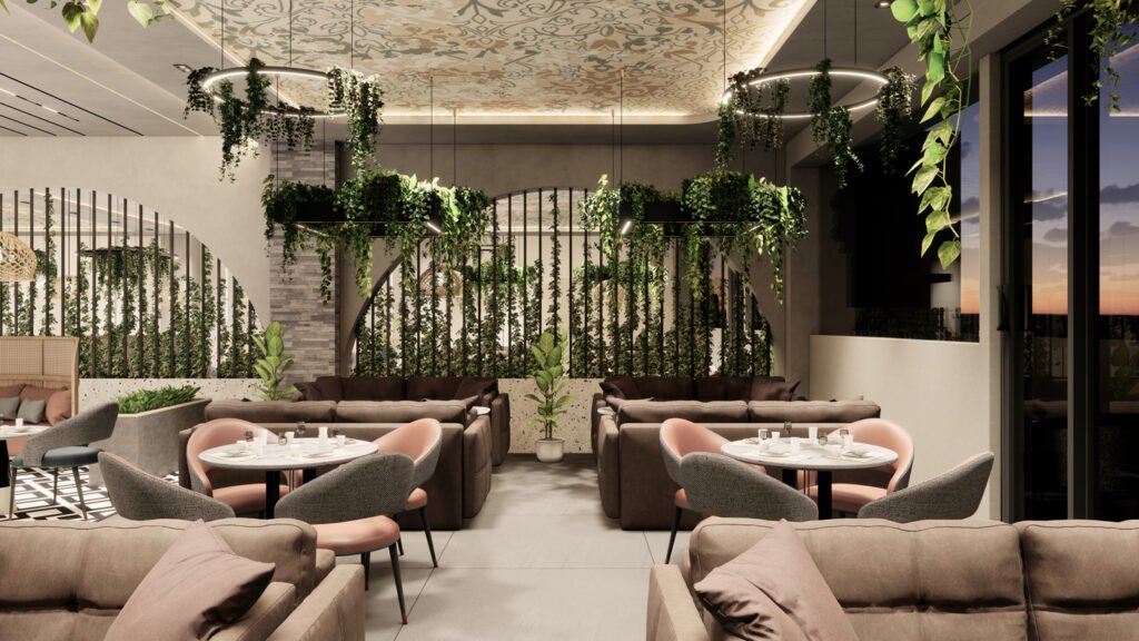 Best Architects in Lahore - Dhudyal Restaurants Interior Design by Archi Cubes